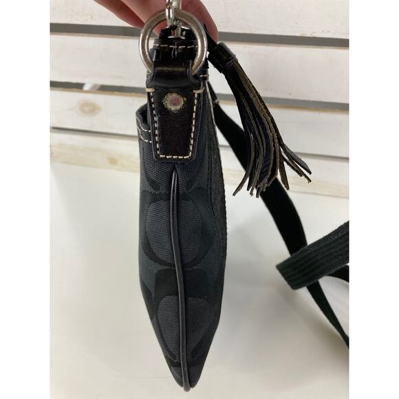 COACH 10266 SIGNATURE CANVAS MULTI PRINT SMALL CROSSBODY BAG - Picture 4 of 16